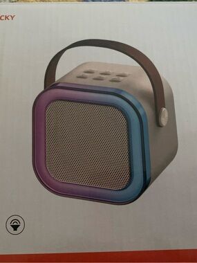 Lucky Brand Portable Bluetooth Speaker in Purple and Blue